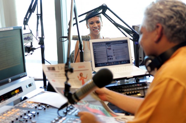 Radio personality Tammie Holland